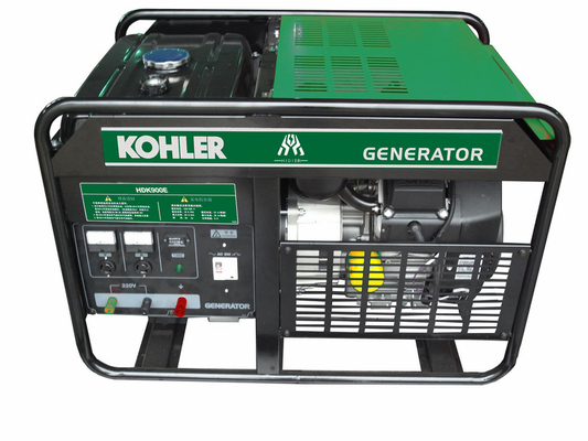 generatore diesel di 8kVA 50Hz Kohler, Genset raffreddato aria portatile, alimentato da KOHLER